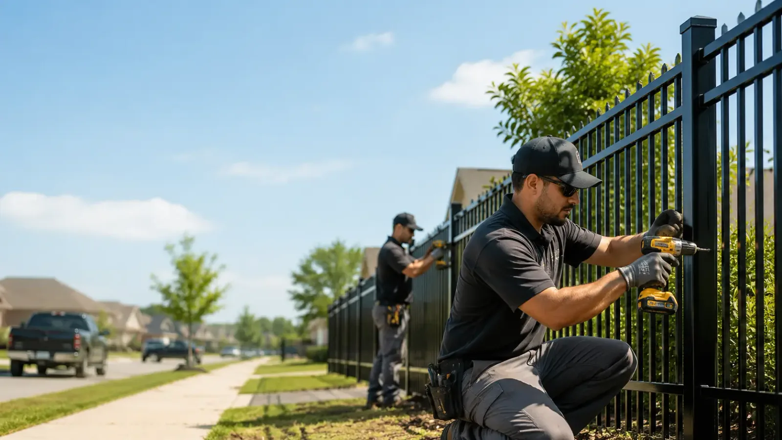 Metal Fence Installation in Gladys, VA
